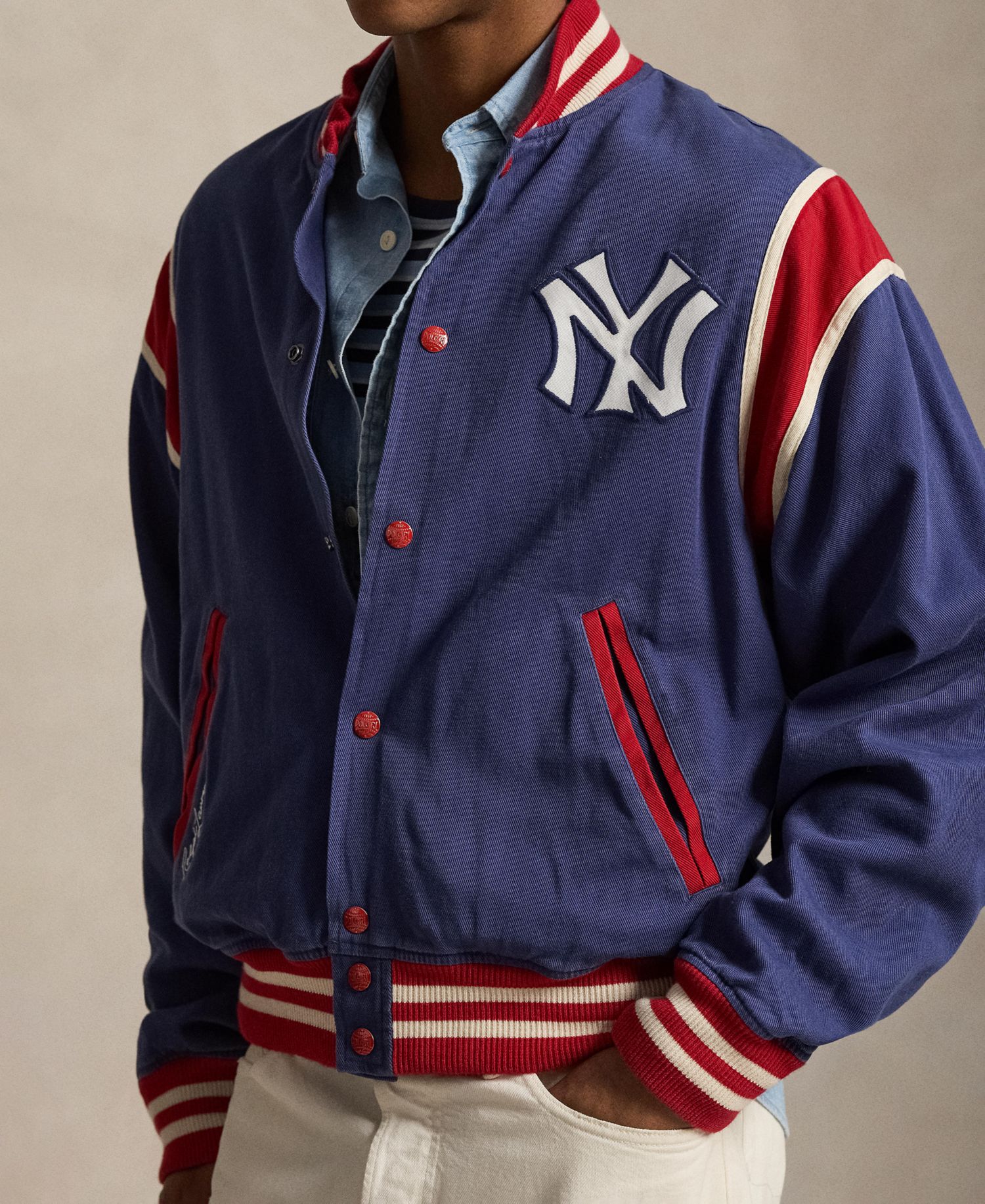 Men's Twill Bomber Jacket