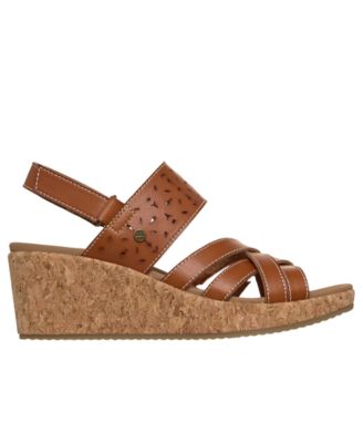 Women's Arch Fit Beverlee 2.0 - Natural Era Wedge Sandals from Finish Line
