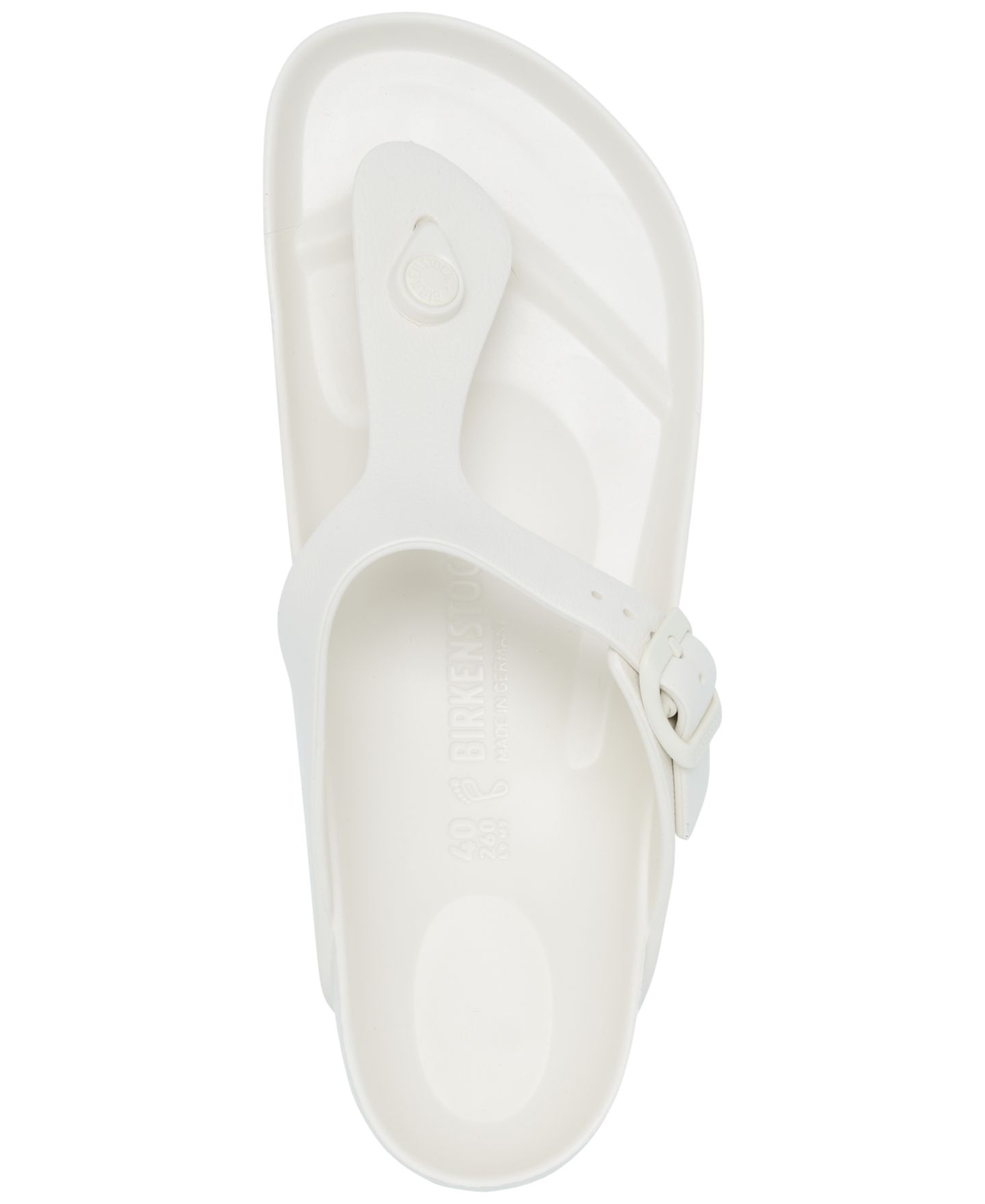 Женские сандалии Birkenstock Gizeh Essentials EVA, цвет: Яичная скорлупа — фото 5