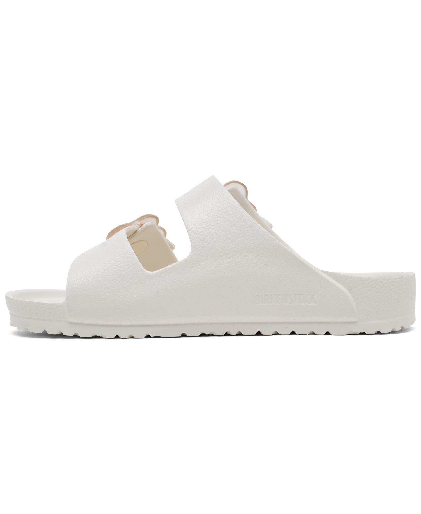 Сандалии Birkenstock Arizona EVA Flower Sandals from Finish Line для девочек, цвет: Яичная скорлупа — фото 2