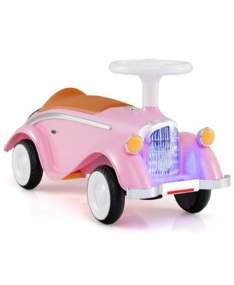 Toddler Ride On Toy Classic Sliding Car with Horn & LED Headlight