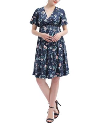 Maternity kimi + kai Annis V-Neck Nursing Dress