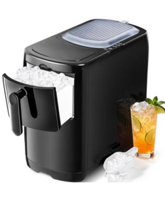 Compact Countertop Ice Maker, Ready in 7 Mins with Space-Saving Design
