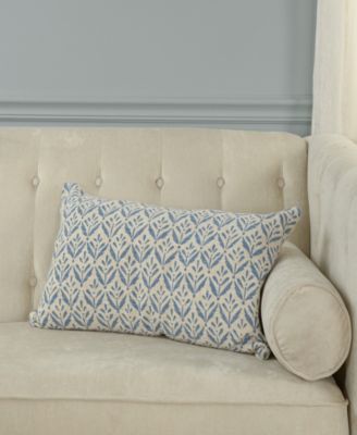 Pearl Cotton Decorative Pillow, 14" x 26"