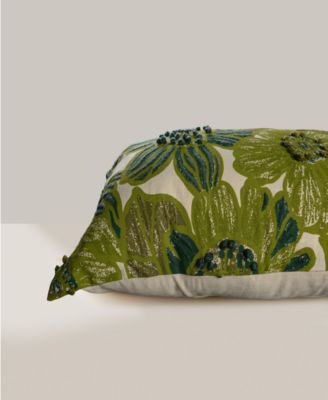 Josephine Cotton Decorative Pillow, 14" x 26"