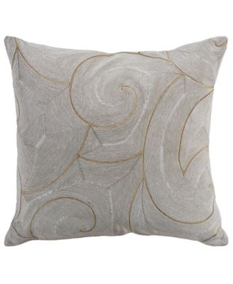 Charlotte Velvet Decorative Pillow, 22" x 22"