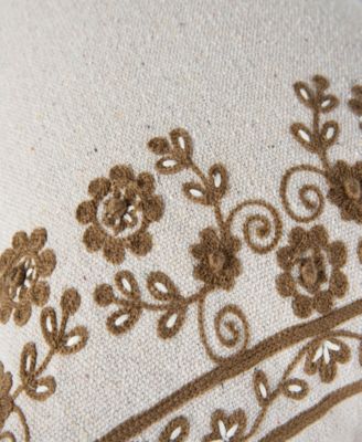 Anna Cotton Decorative Pillow, 14" x 20"