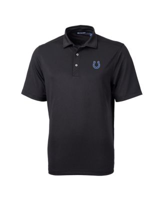 Men's Black Indianapolis Colts Virtue Eco Pique Polo Shirt