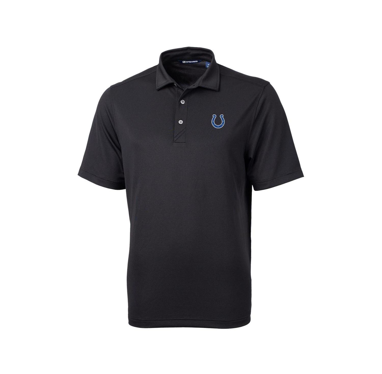Men's Black Indianapolis Colts Virtue Eco Pique Polo Shirt