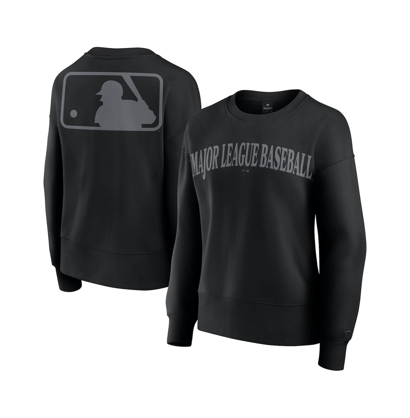 Женская толстовка Fanatics Black MLB Elements Flow Pullover — фото 1