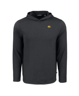 Men's Black Iowa Hawkeyes Coastline Epic Comfort Eco Long Sleeve Hoodie