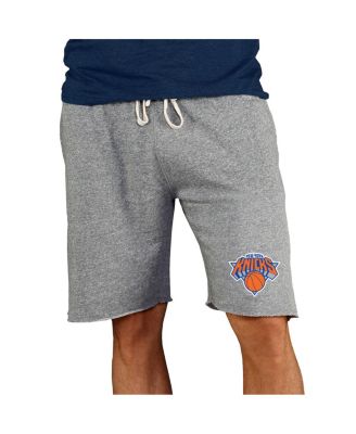 Men's Gray New York Knicks Mainstream Terry Shorts