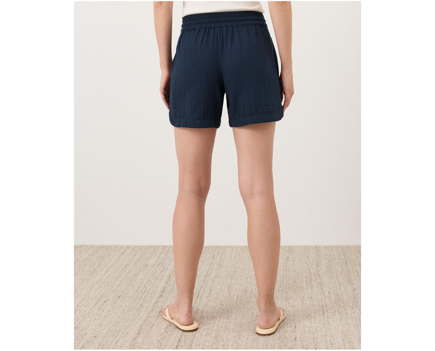 Women's Organic Cotton Coastal Double Gauze Split Hem Pant