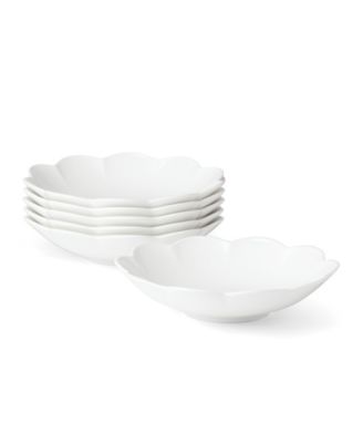 Studio 1414 Scallop Pasta Bowls, Set of 6