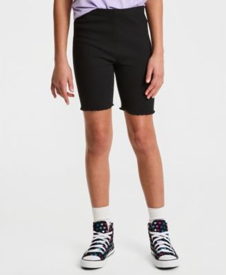 Girls' 5-20 Ribbed Bike Shorts