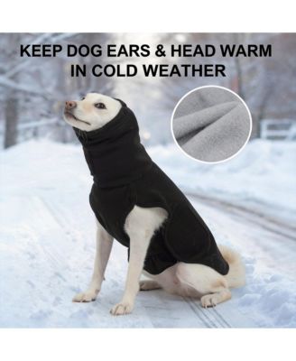 Reversible Dog Calming Vest with Hood for Anxiety Relief