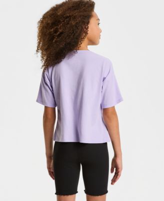 Girls' 5-20 Beach Club Tie-Front T-Shirt