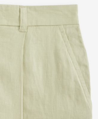 Men's Dressy Drawcord Linen Pants