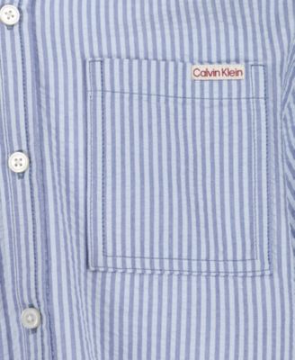 Boys' 8-16 Resort Short-Sleeve Woven Shirt