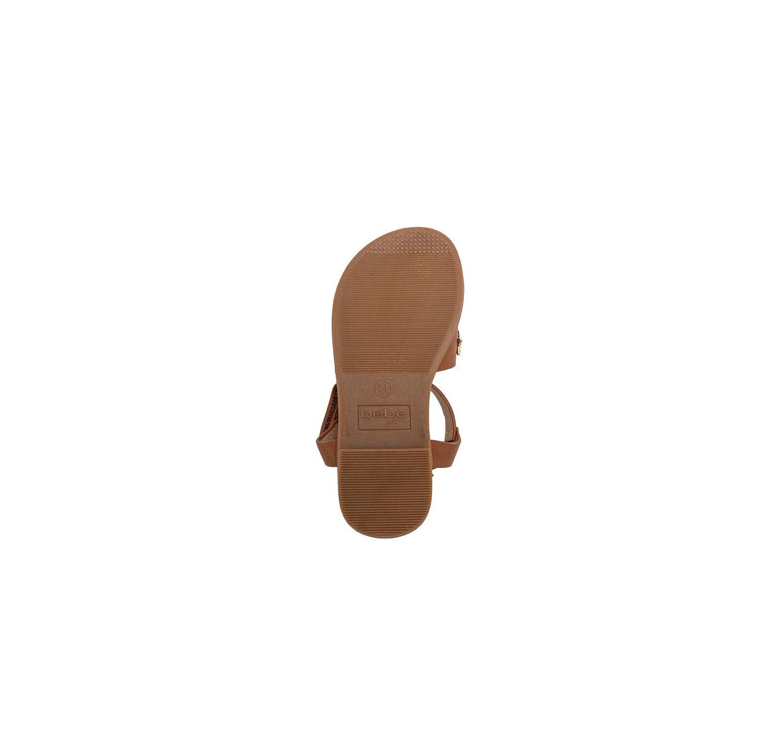 Girls Fashion Sandals - Dressy Shoes with Decorative Metal Charms