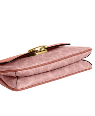 Jet Small Signature Canvas Shoulder Bag