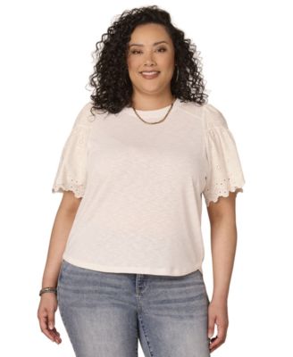 Plus Size Crewneck Top