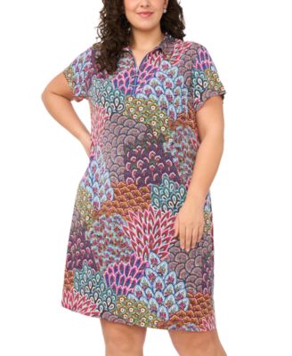 msk dresses Women's Plus Round Neck Short Sleeve Maxi Dress | Black | Plus 2X | Maxi Dresses This MSK dress pairs timeless charm with modern ease Women MSK Puff Short Sleeve