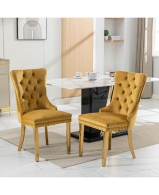 Premium Handcrafted Upholstered Chair with Solid Wood Frame