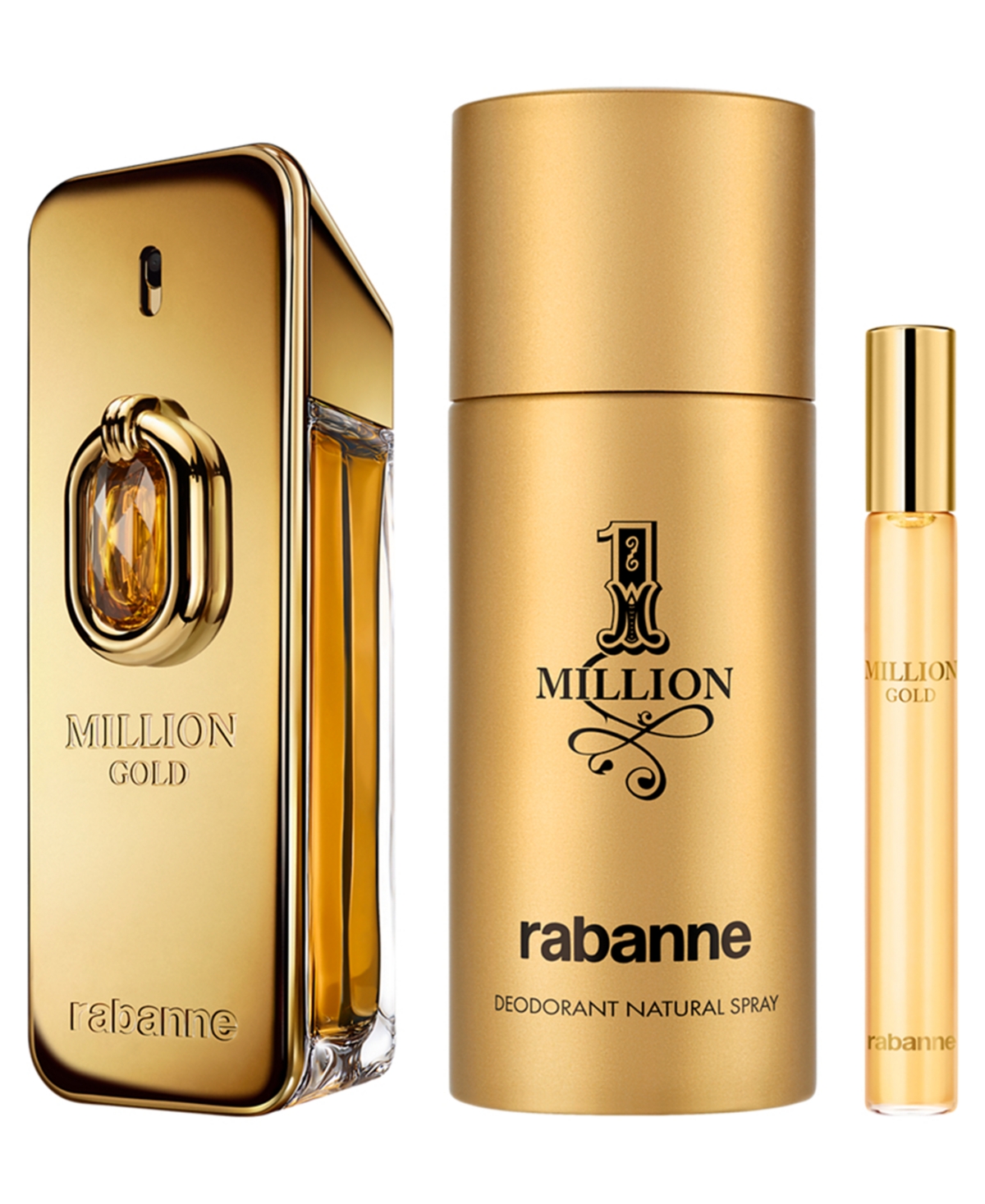 Rabanne 3-Pc. Million Gold Elixir Gift Set