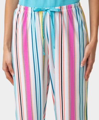 Women's Sea Bright Stripe PJ Capri