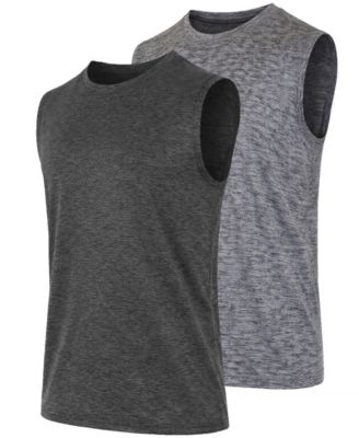 Galaxy Kick Start Gear Men's Crewneck T-Shirt, 2-Pack