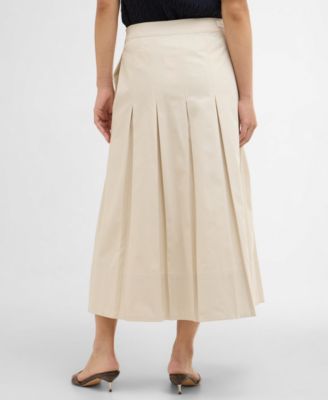 Women's Pleated Kirby Midi Skirt