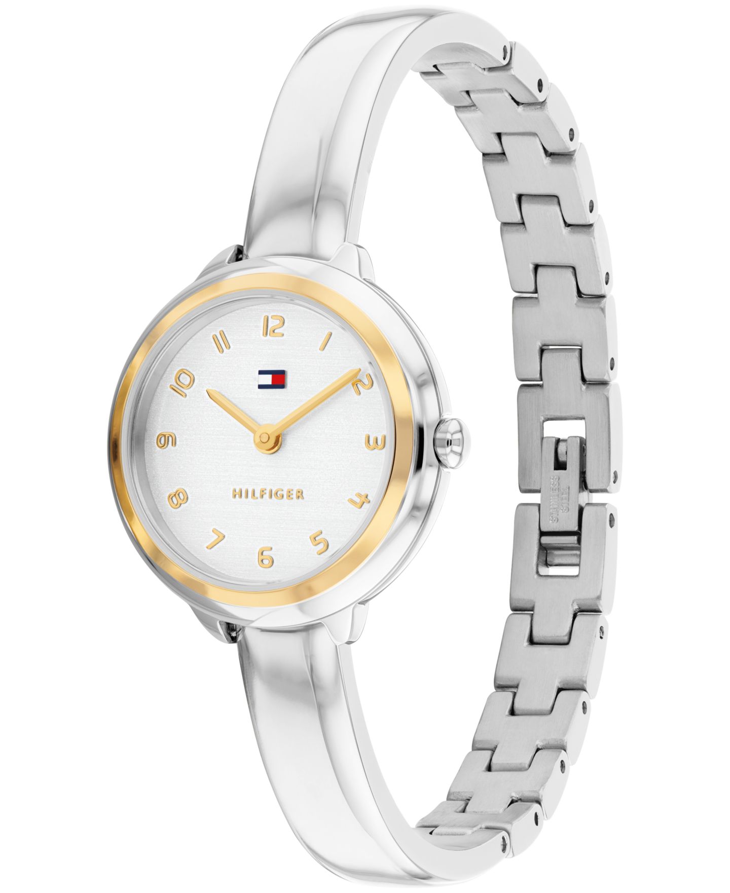 Женские часы Tommy Hilfiger Quartz Stainless Steel Bangle Bracelet Watch, 26mm — фото 2