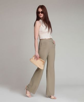 Women's Sleeveless Front Tie Top