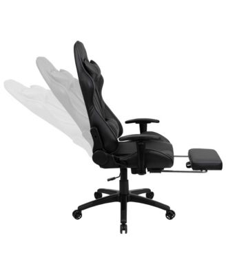 Z300 Gaming Racing Office Ergonomic Pc Chair With Reclining Back And Footrest