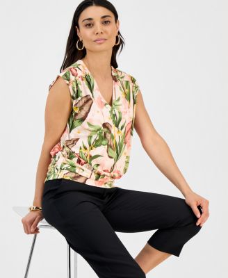 Petite Capri Slim Trousers