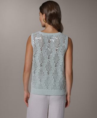 Women's Crew Neck Sweater Vest