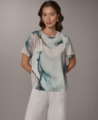 Women's Short-Sleeve Crew Neck Top