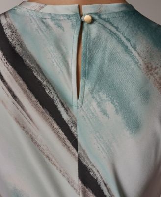 Women's Crew Neck Midi Dress