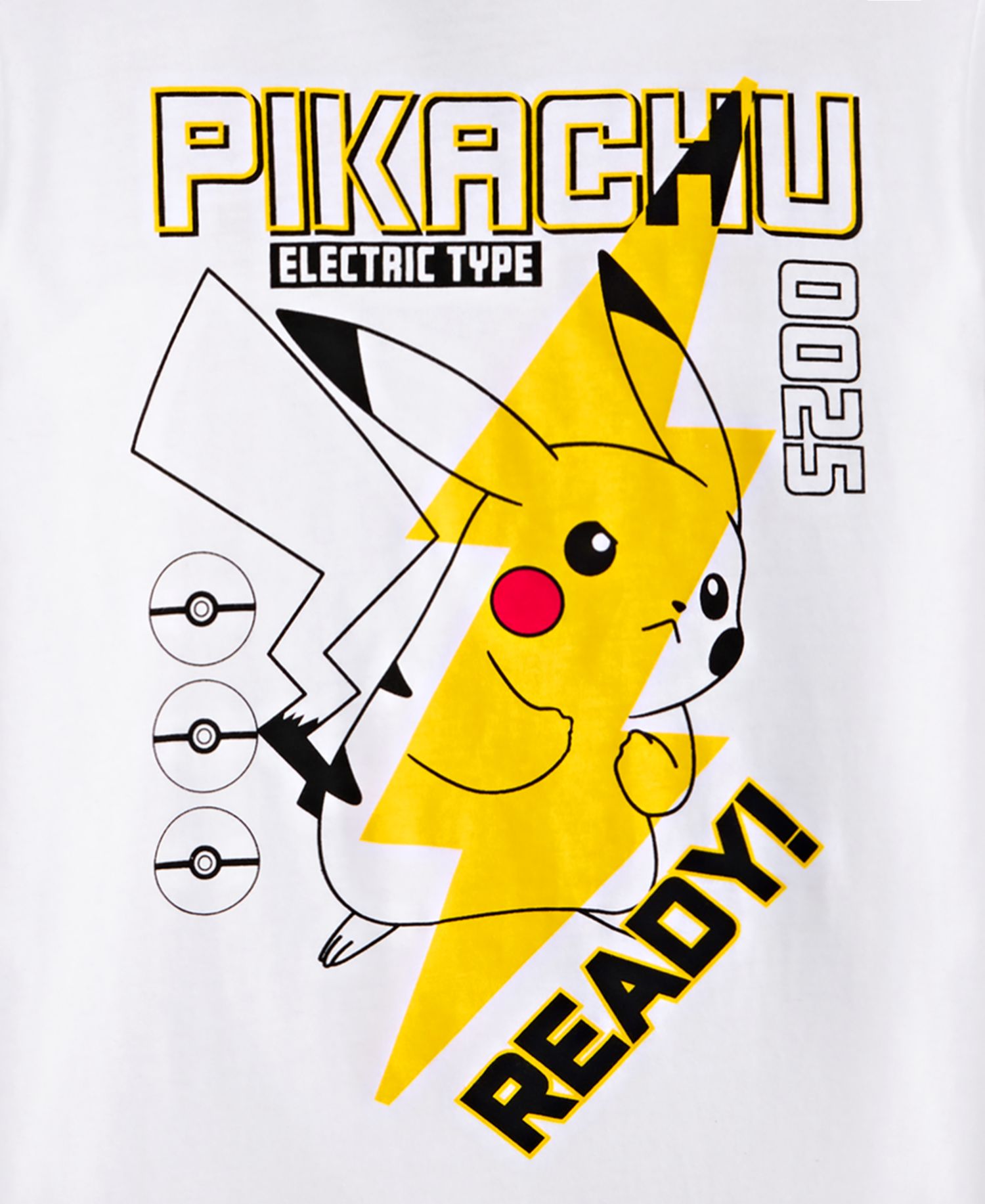 Boys' 5-20 Pikachu T-Shirt