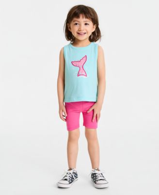 Girls' Toddler 12M-5T Mermaid Tank Top