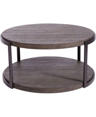 Modern View Round Cocktail Table