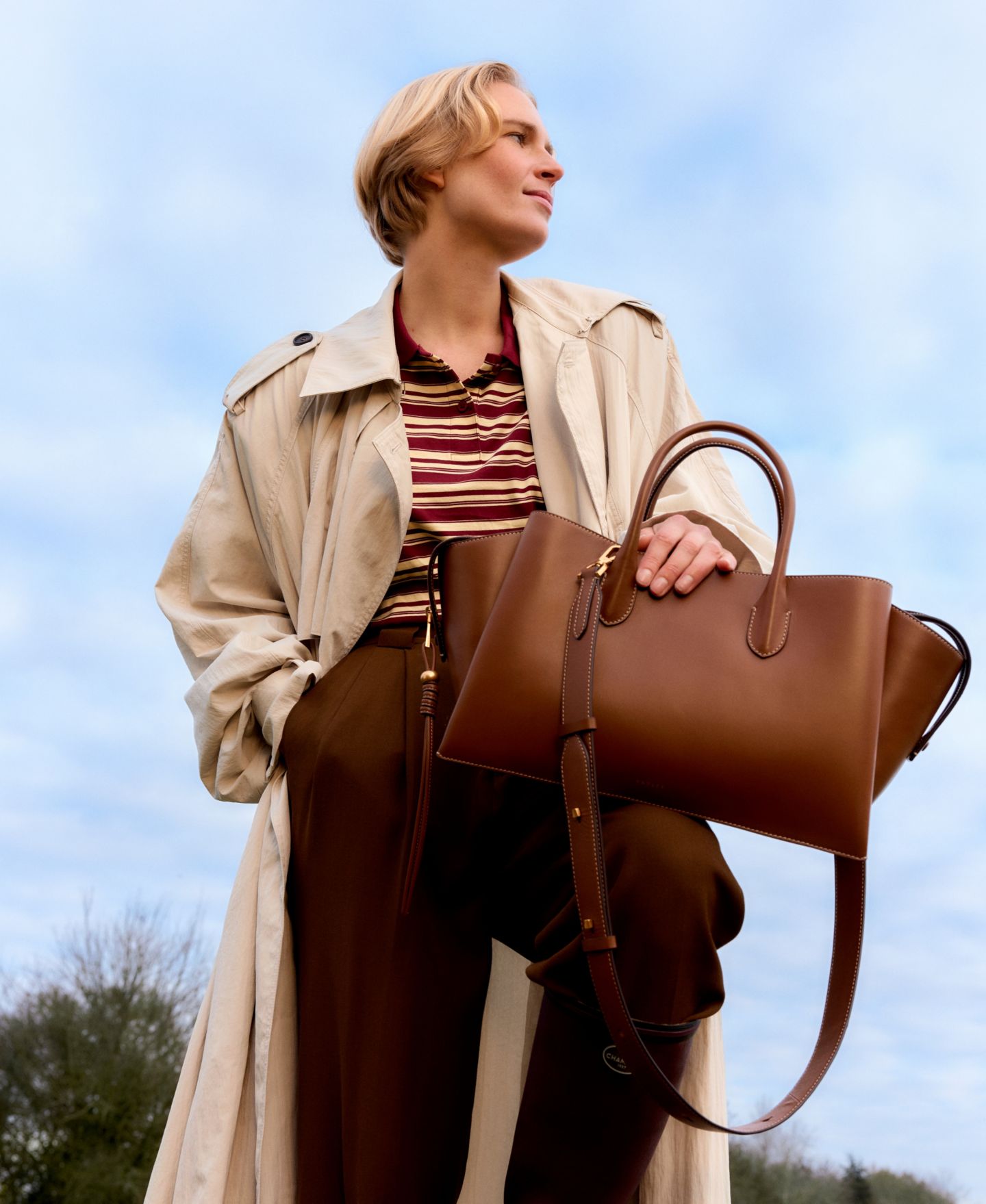 Женская сумка Radley London Romilly Extra Large Zip-Top Grab Handbag, цвет: Коньячный — фото 5
