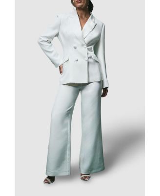 Women's Bridal Tailored Wide Leg Trousers