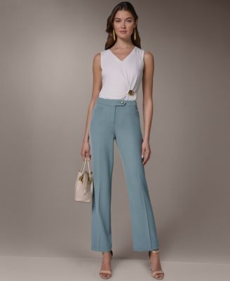 Petite Straight Leg Pants