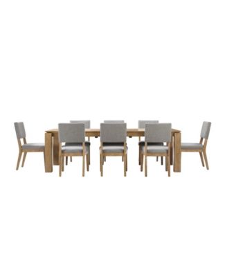 Selby 9-Pc. Dining Set (1 Dining Table + 8 Chairs)