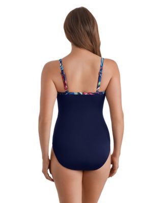 Women's Pull-On One-Piece Swimsuit