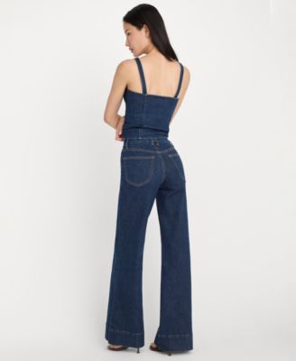 Women's High-Rise Wide-Leg Jeans