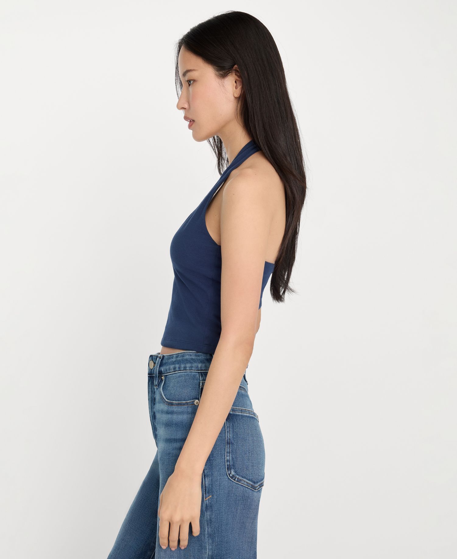Women's Halter Neck Sleeveless Top