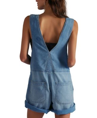Women's Square Neck Jude Shortalls